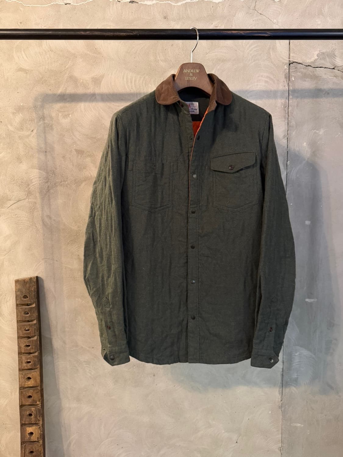 바버 아웃도어 셔츠 슬림100 상품이미지1