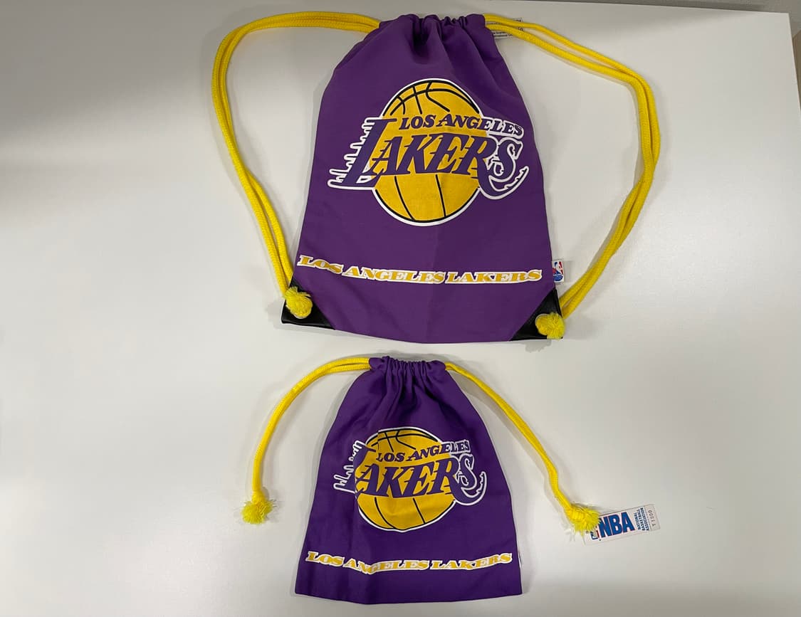 NBA LA레이커스 90s 올드 파우치백 세트 NBA LA LAKERS  상품이미지1