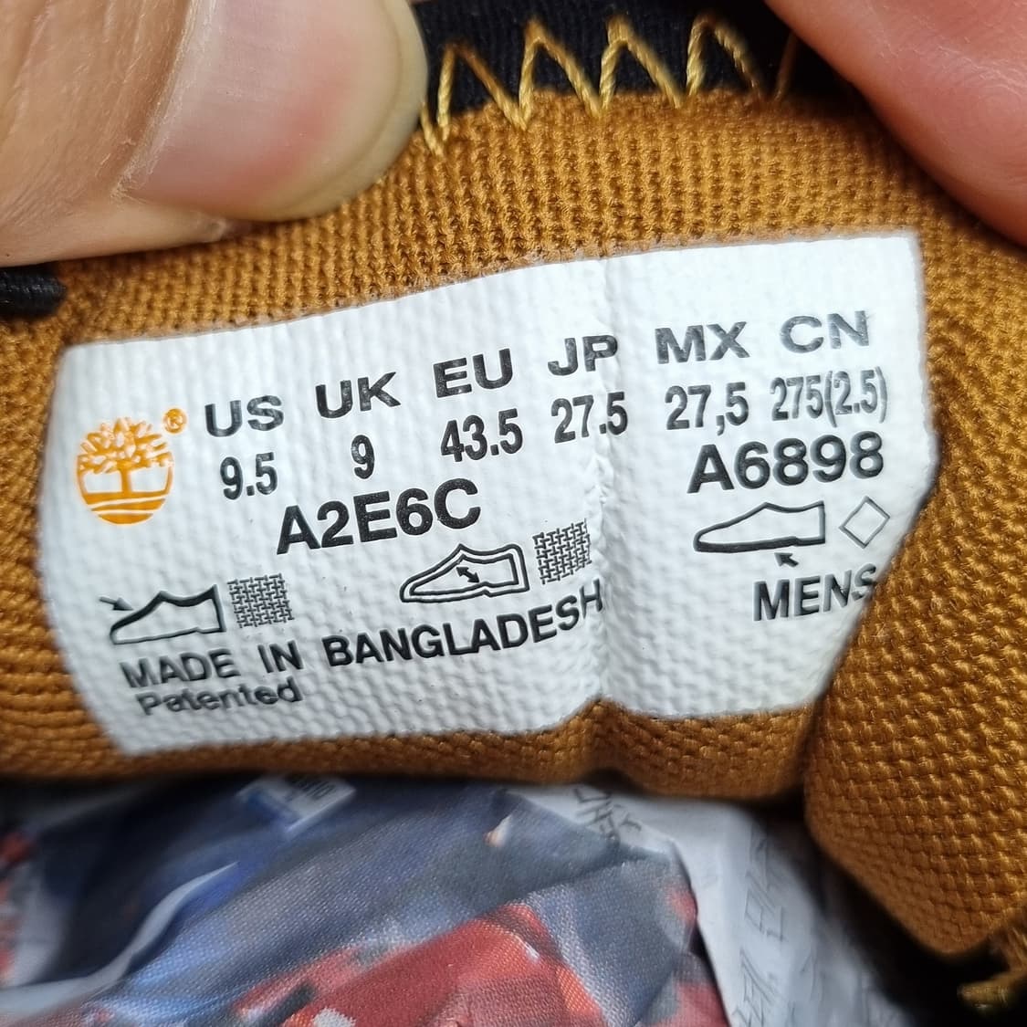 팀버랜드 솔라웨이브 남성운동화 275 상품이미지6