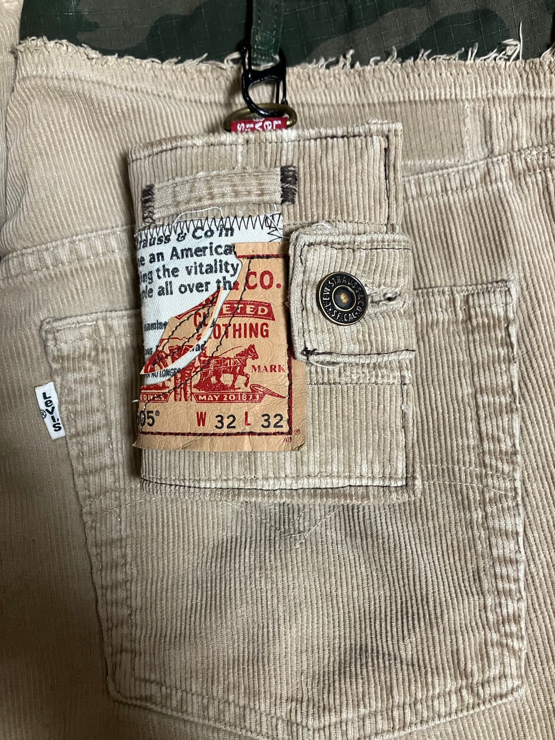 Tot0_[Levis corduroy multi wallet] 상품이미지6