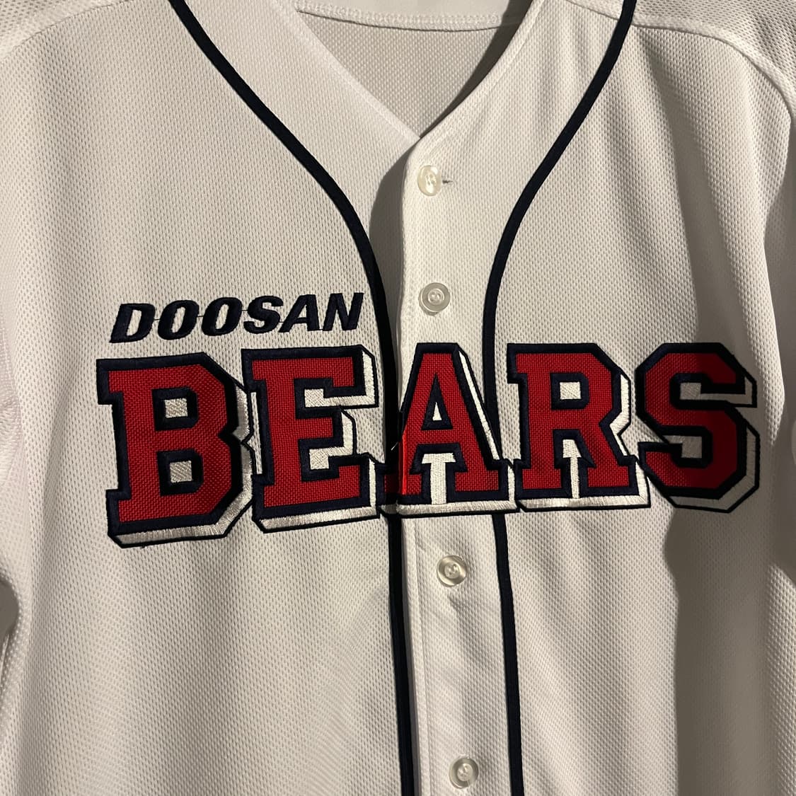 두산베어스 야구 반팔 져지 상품이미지2