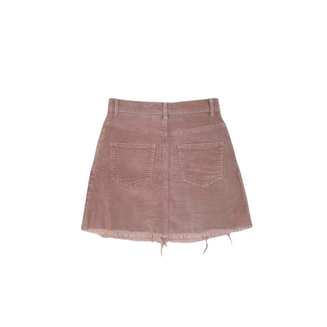 브랜디멜빌깔 로즈 코듀로이 스커트 골덴치마 y2k 상품이미지2