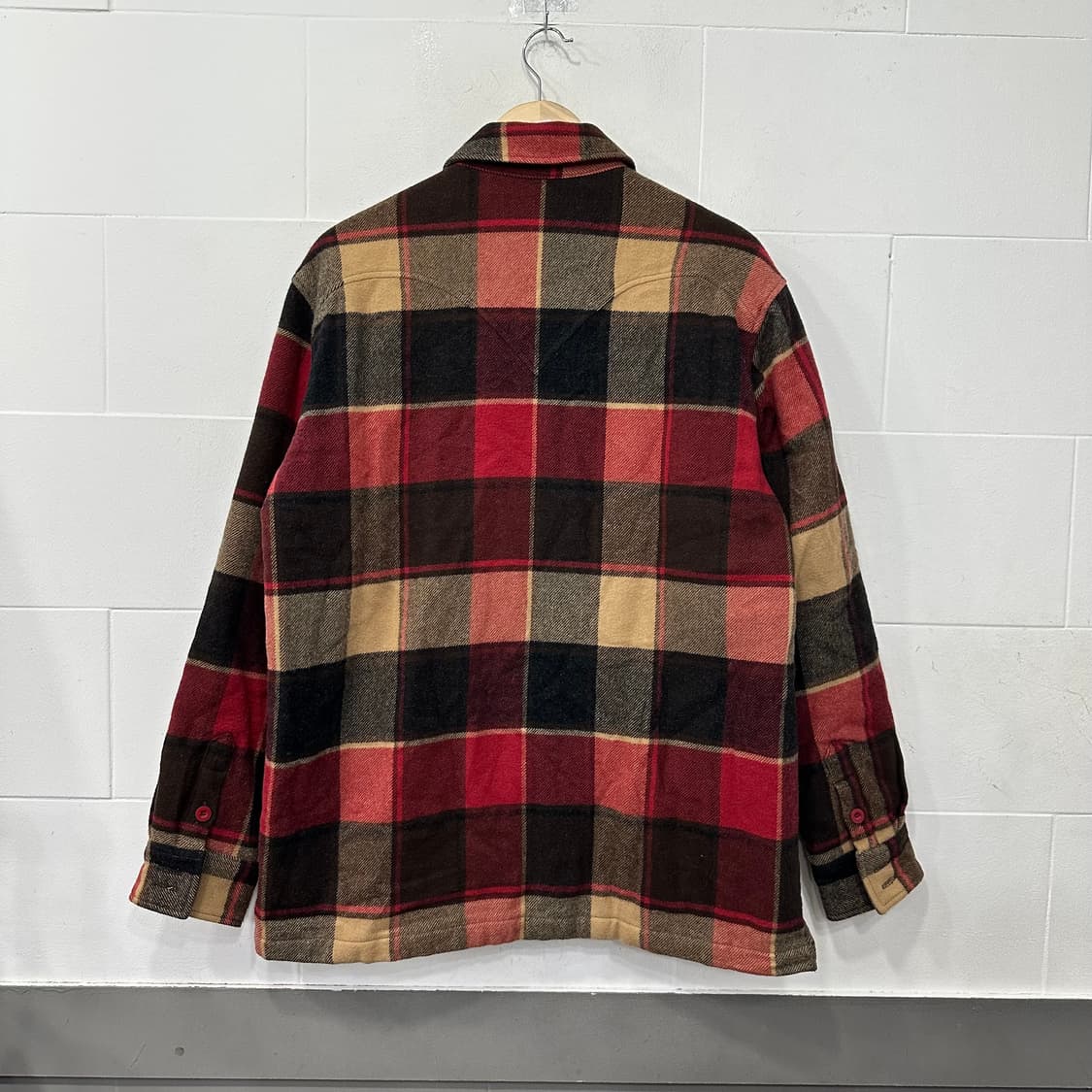 리바이스 울 블렌드 체크 자켓 상품이미지5