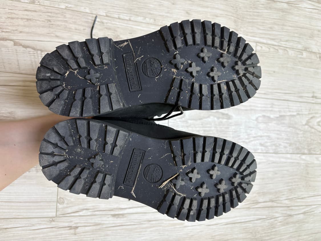 팀버랜드 프리미엄 6인치 워커 부츠 블랙 230 상품이미지6