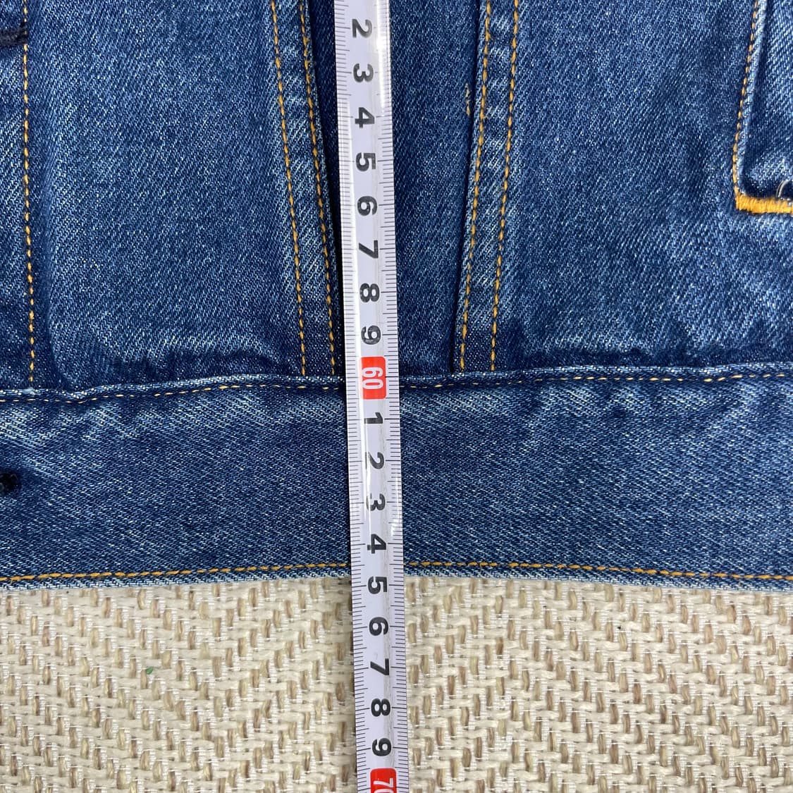 리바이스 데님 베스트 XL 청조끼 상품이미지6