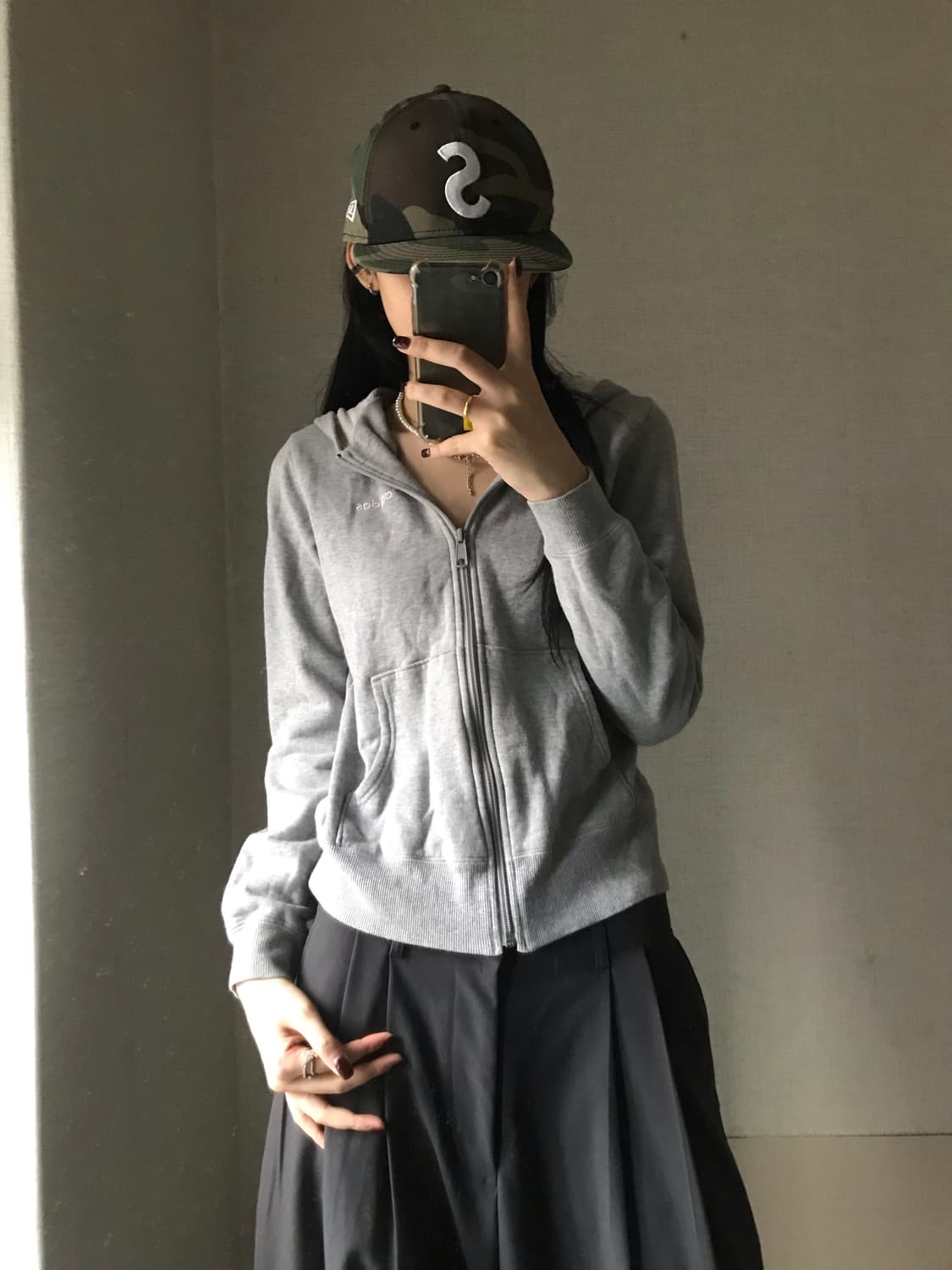아디다스 회핑 후드집업 상품이미지1