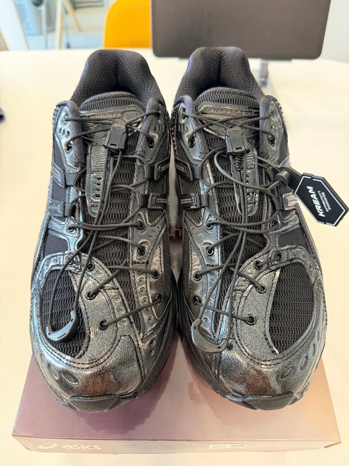 아식스X언어펙티드 젤님버스 10.1 블랙/블랙 270mm 새제품판매 상품이미지1