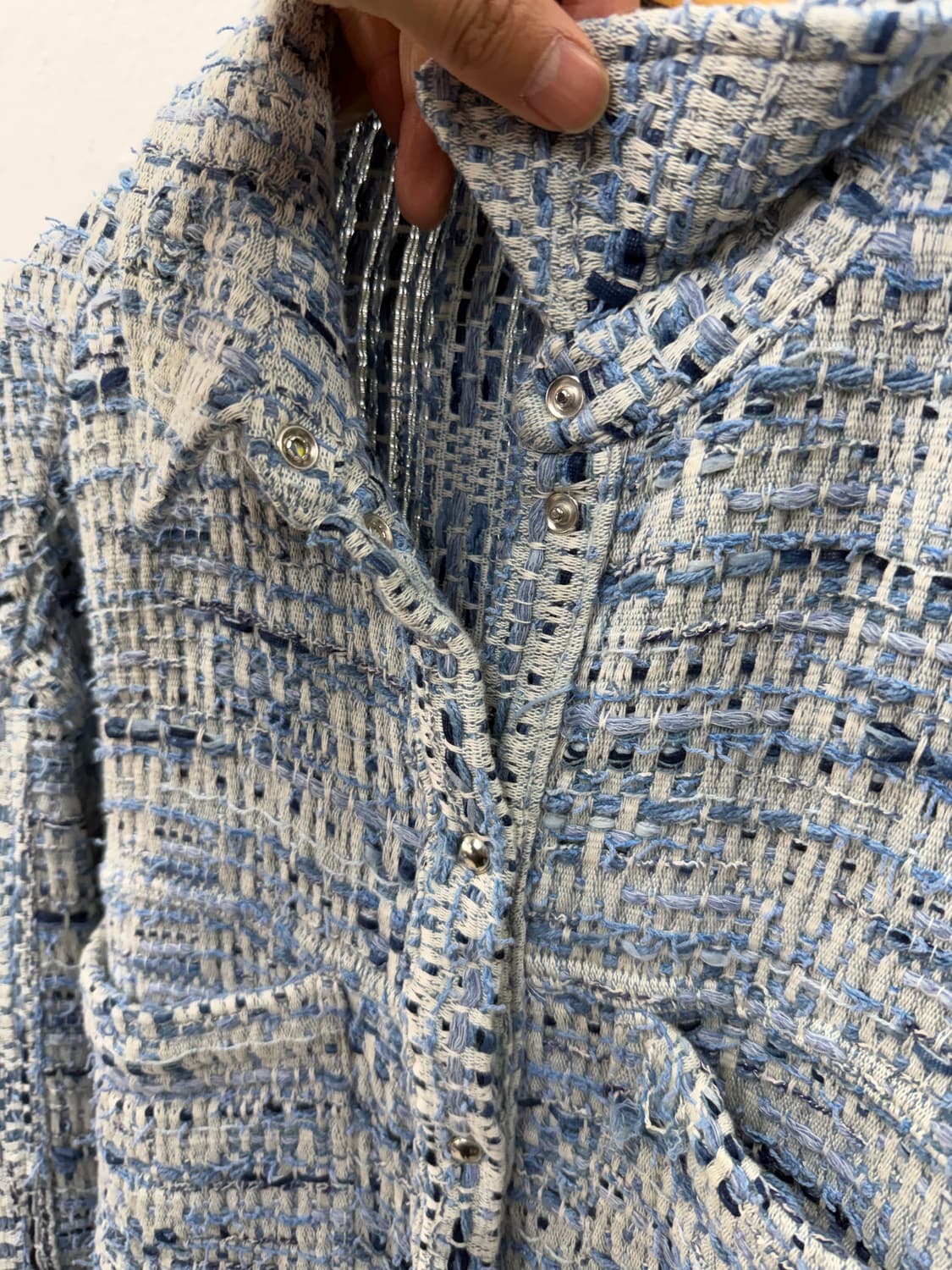 매장판정품) IRO 이로 트위드 오버사이즈 자켓 가디건 34 상품이미지3