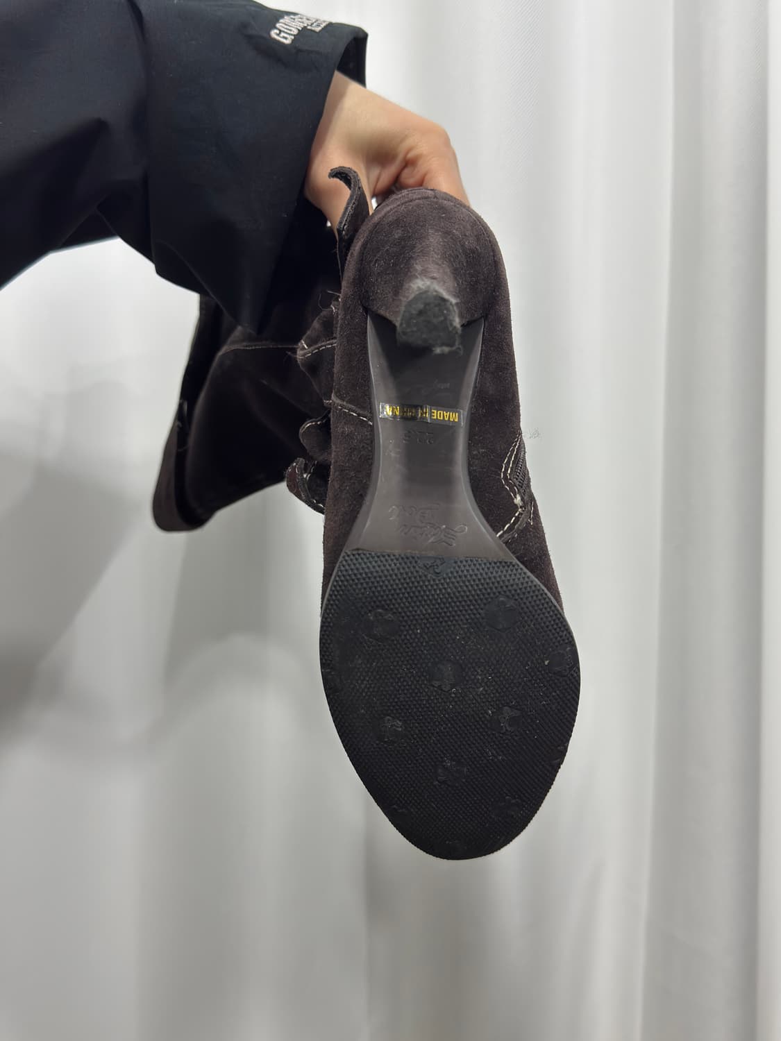 suede ribbon boots 상품이미지10