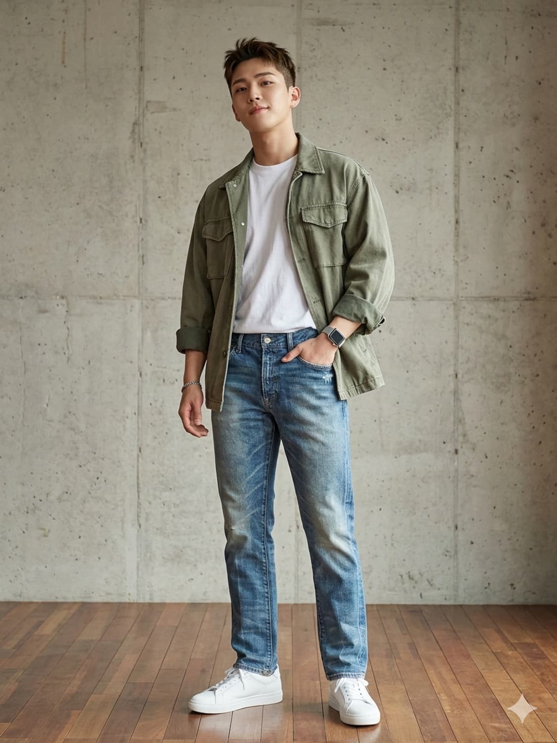 데님앤서플라이 랄프로렌 빈티지 워싱 청바지 상품이미지1