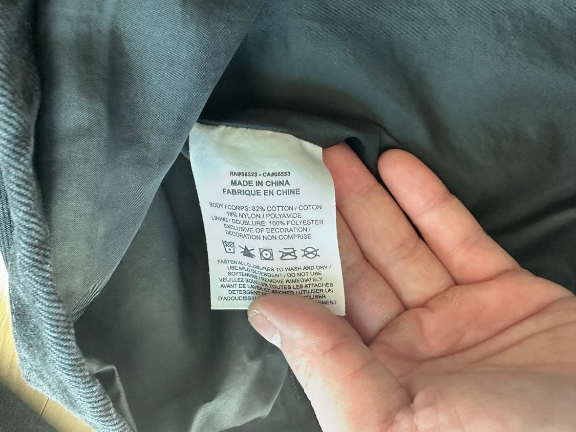 슈프림 x 나이키 ACG 데님 풀오버 블랙 L 상품이미지7