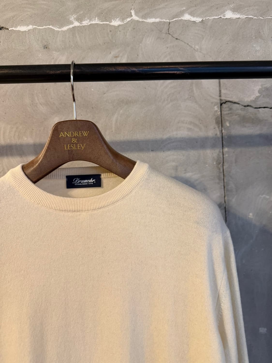 드루모어 버진울 니트 105 상품이미지4