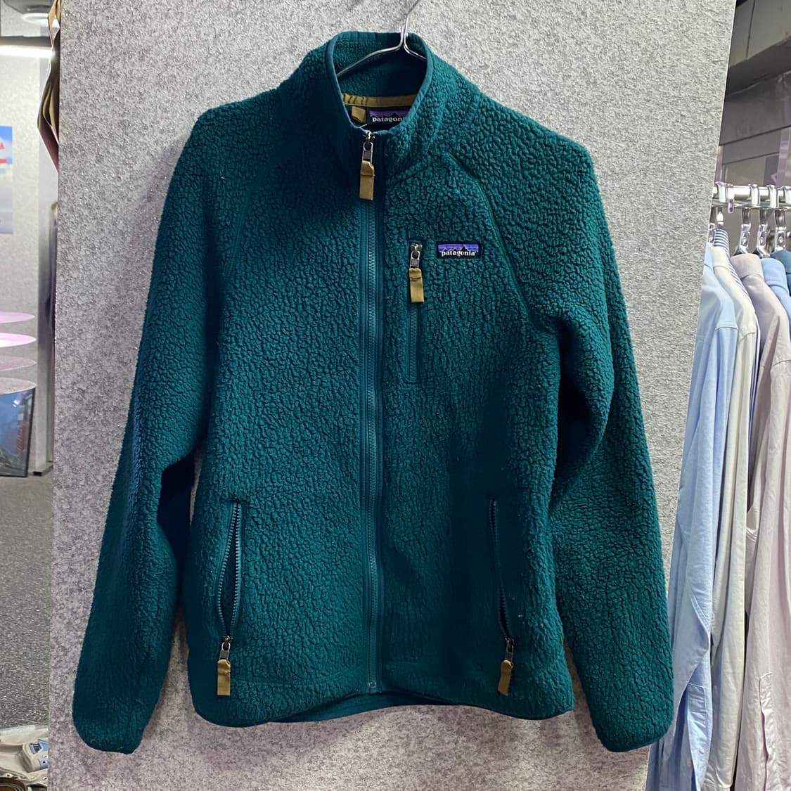 파타고니아 그린 플리스 집업 b3396 상품이미지2