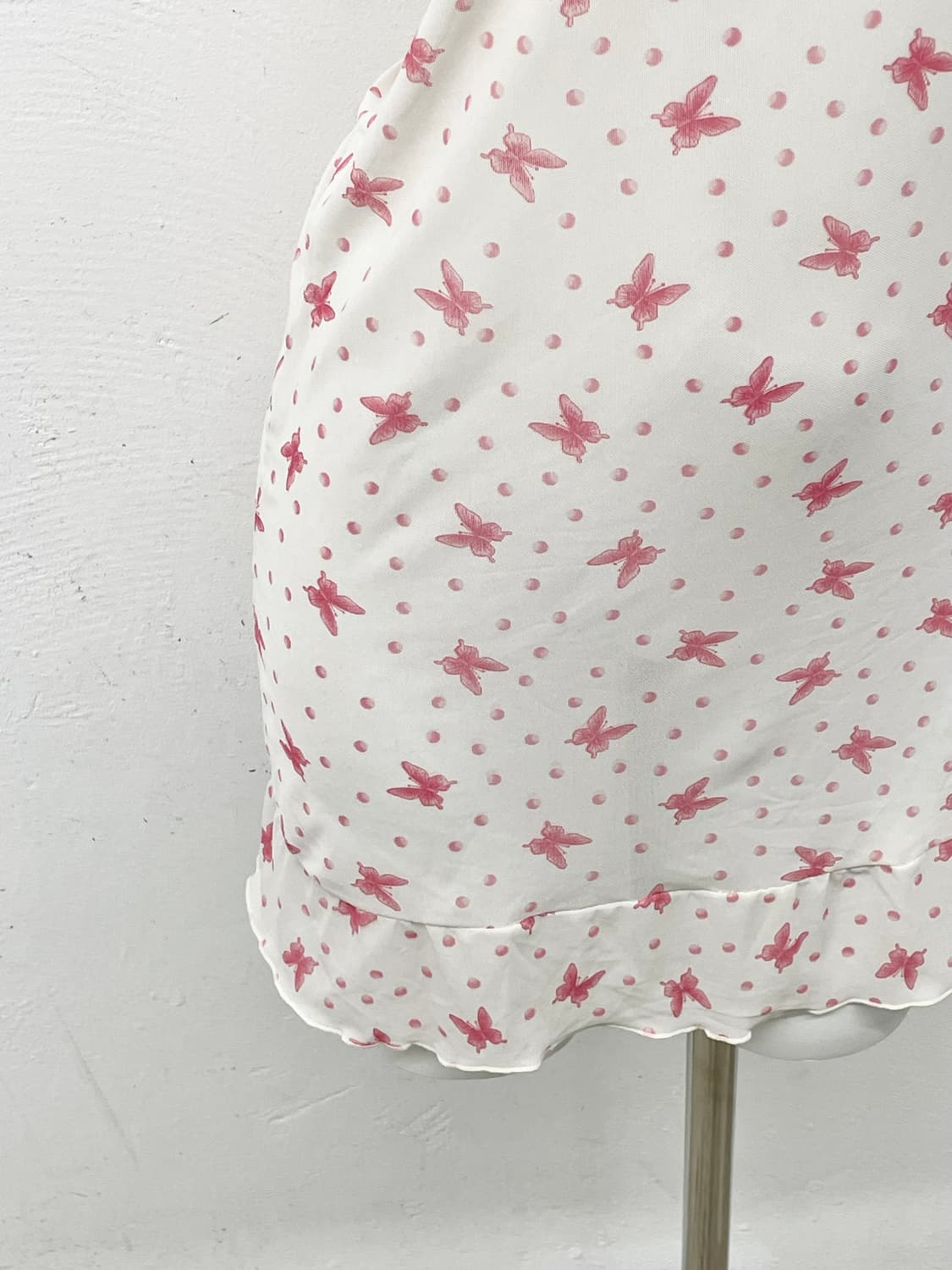 화이트 버터플라이 프릴 슬립 상품이미지3