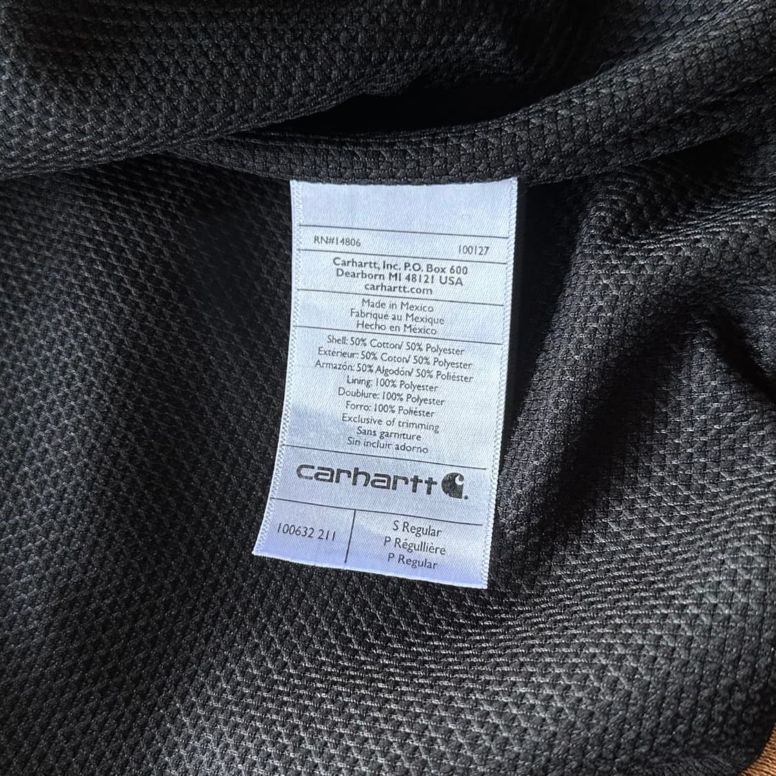 [S-M]칼하트 써멀 레인디펜더 된장 후드집업 상품이미지9