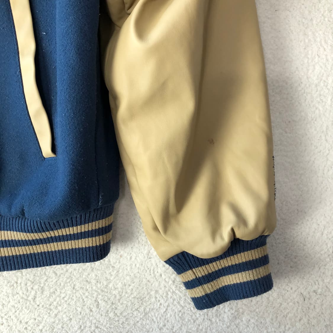 아디다스 네이비/베이지 스타디움 자켓  상품이미지5