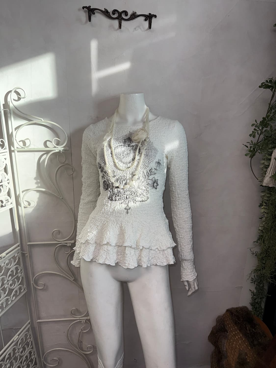 MIDNIGHT MOVE cc heart t white (새제품) 상품이미지7