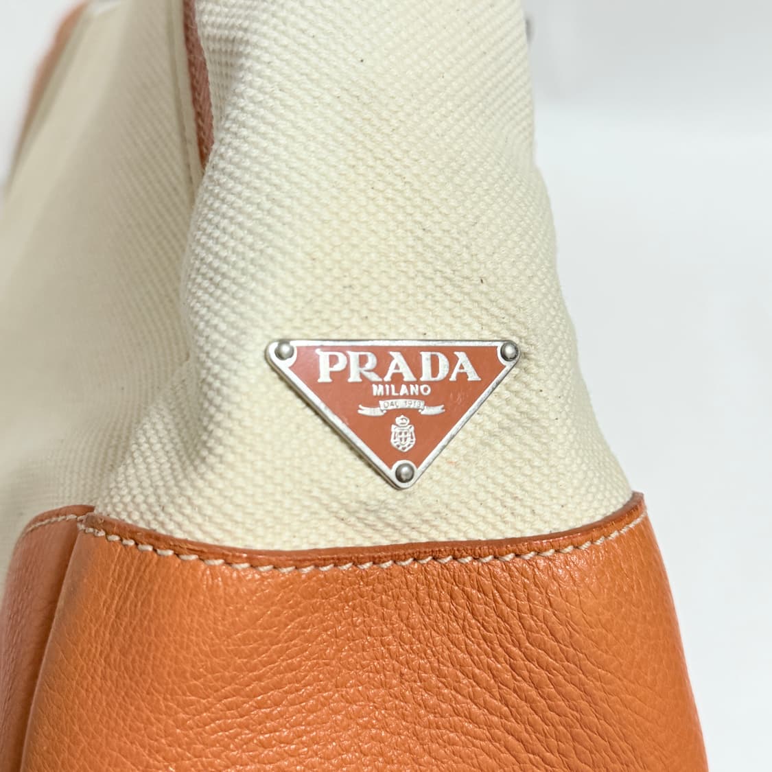 프라다 Sea Life 카나파 캔버스 빅 토트백 상품이미지6