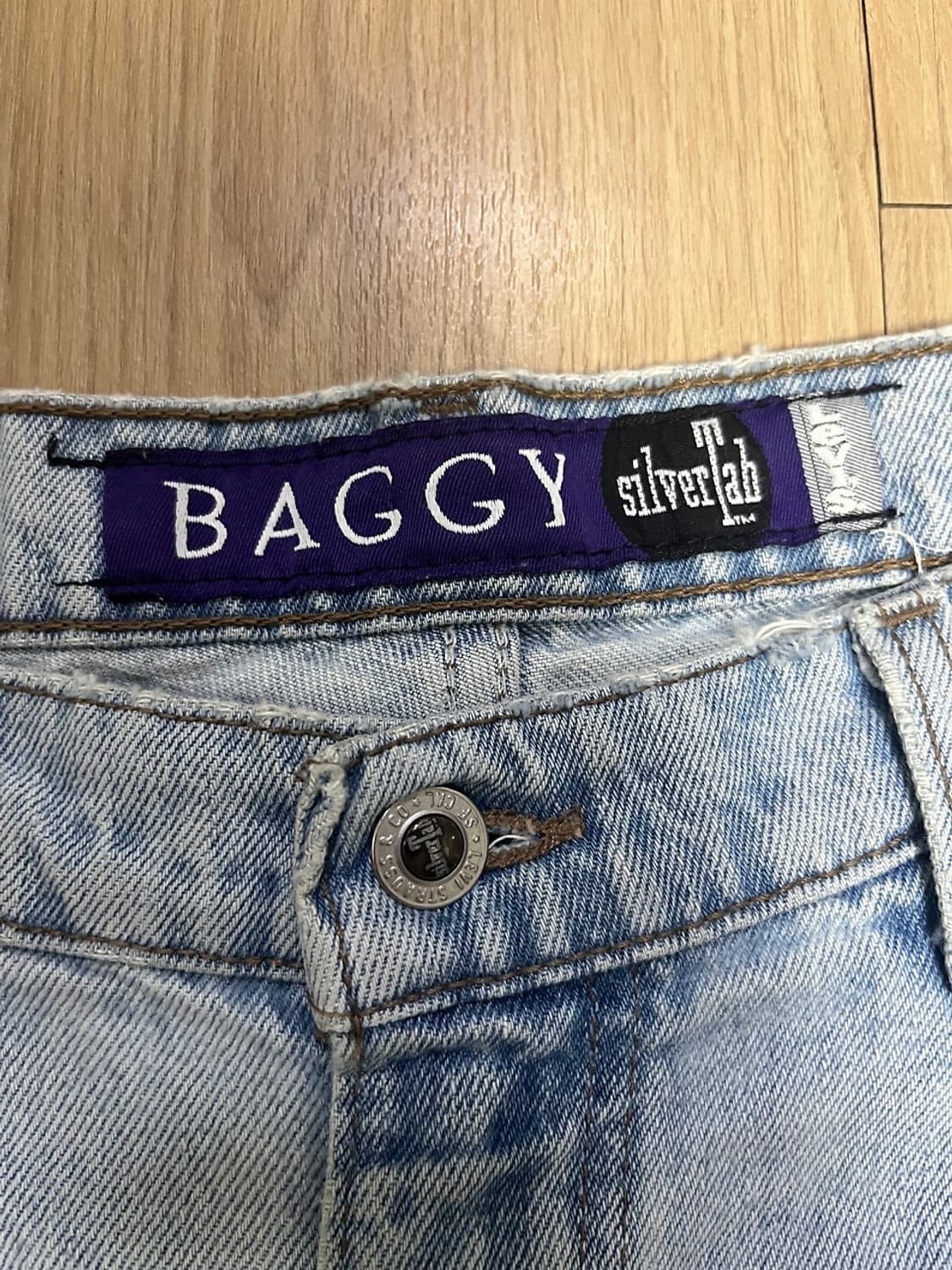 90s usa 리바이스 실버탭 데님 팬츠 배기핏 상품이미지7