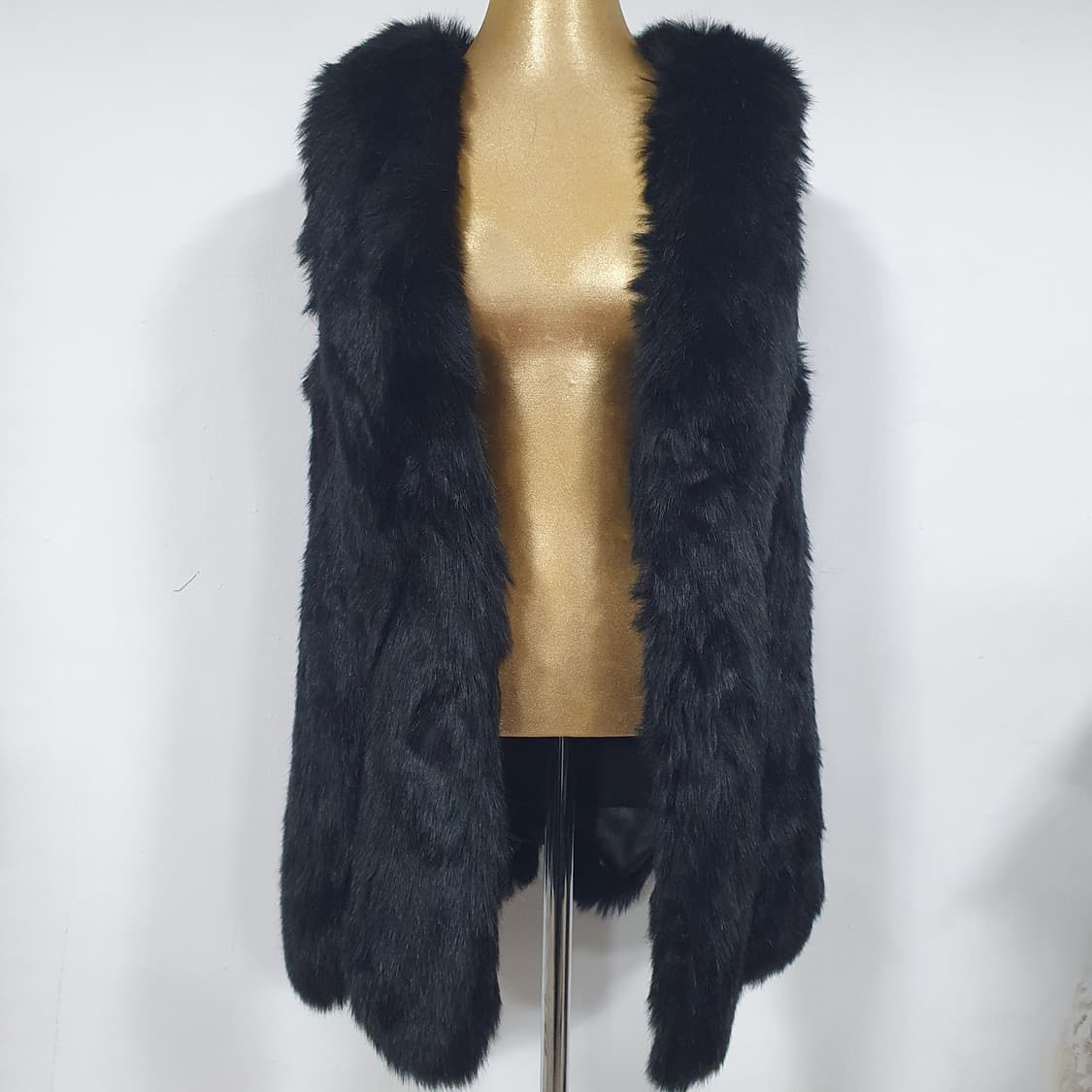 빈티지 페이크퍼 베스트 갸루 y2k 펑크 상품이미지6