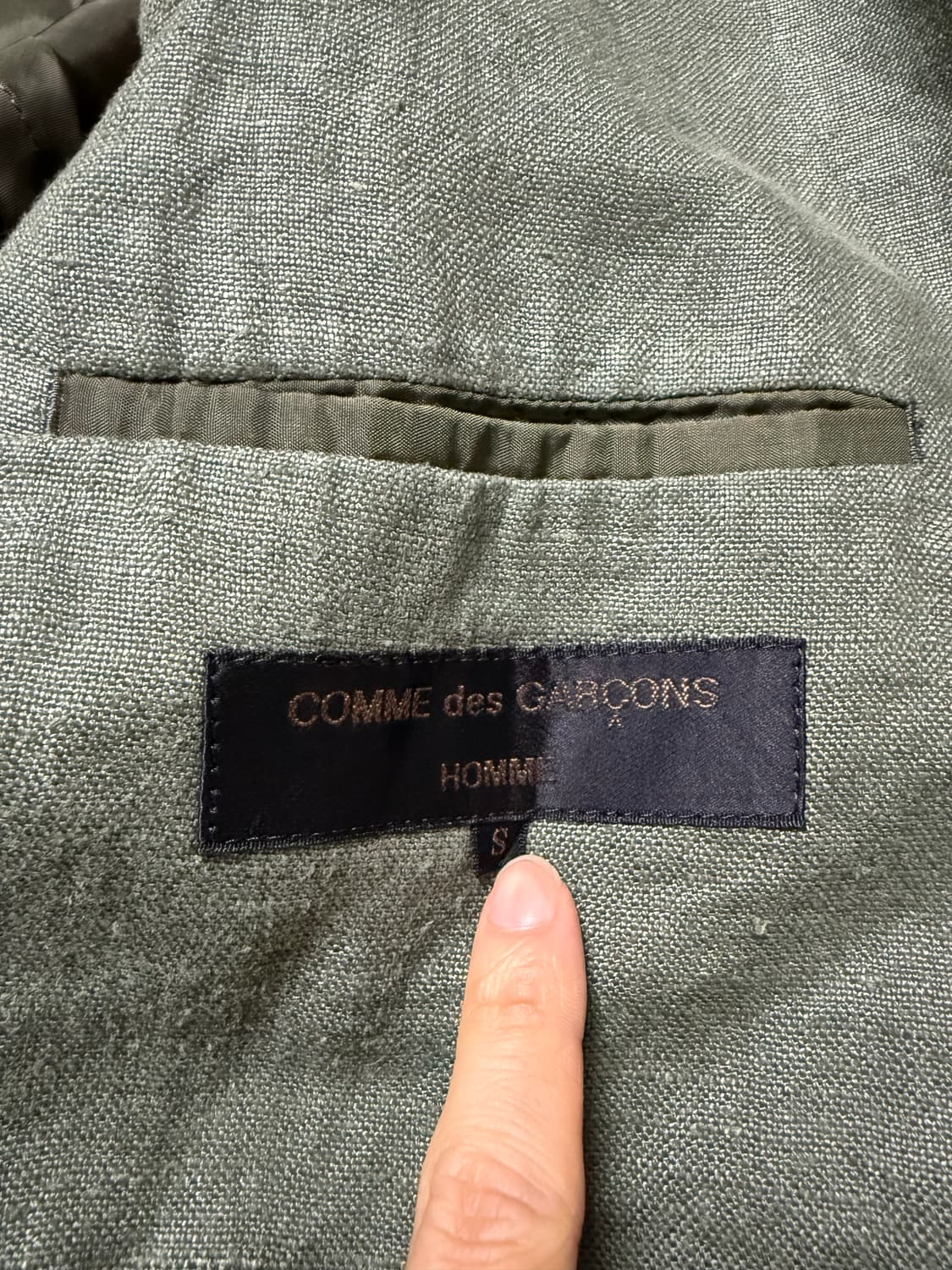 꼼데가르송 옴므 블레이저 상품이미지4