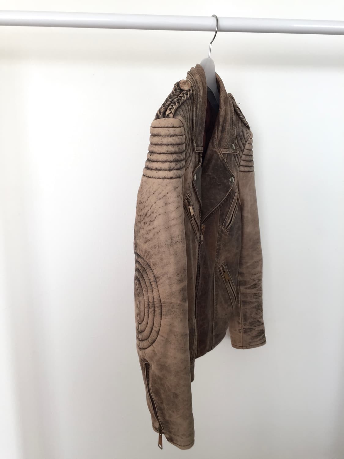 Grunge 00s embroidery design Jacket 상품이미지3