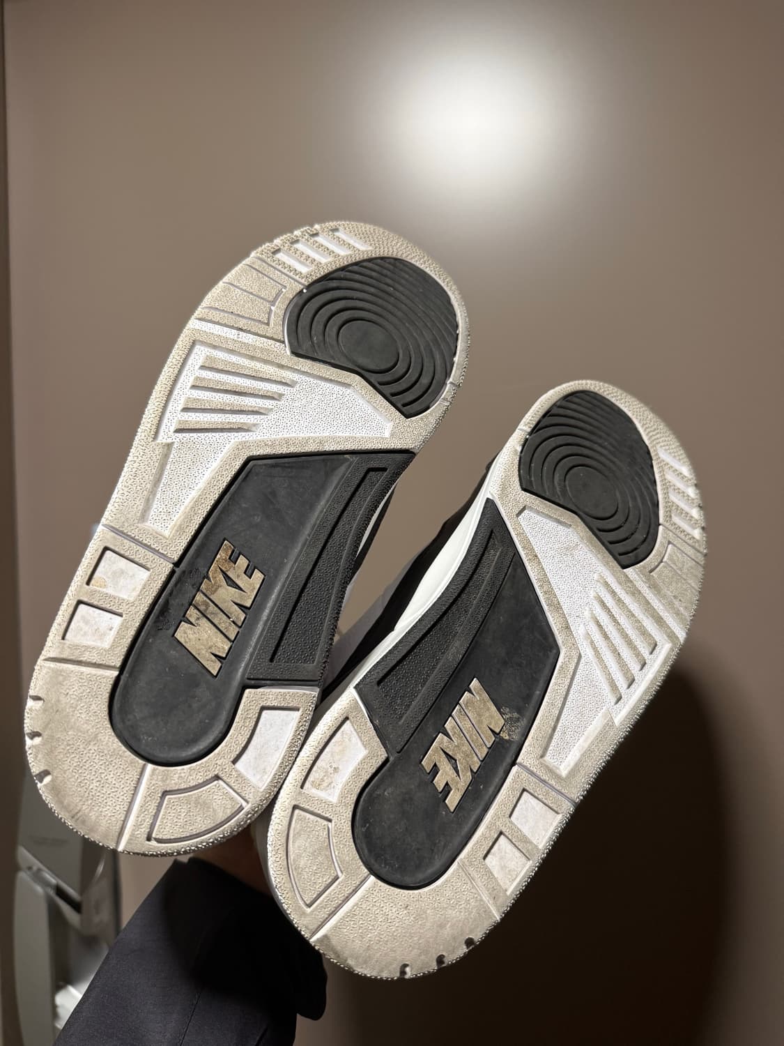 [295]조던 3 x 프라그먼트 레트로 SP 화이트 블랙  상품이미지3