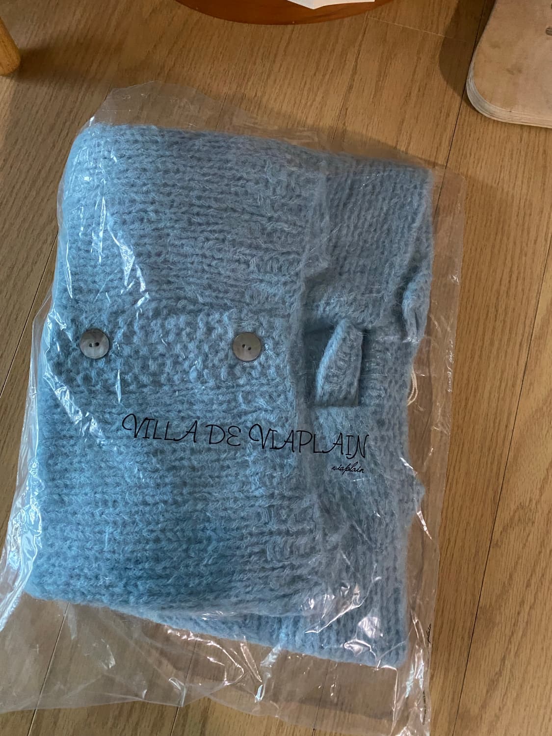 비아플레인 sally 핸드메이드 가디건 새상품 정품 상품이미지7