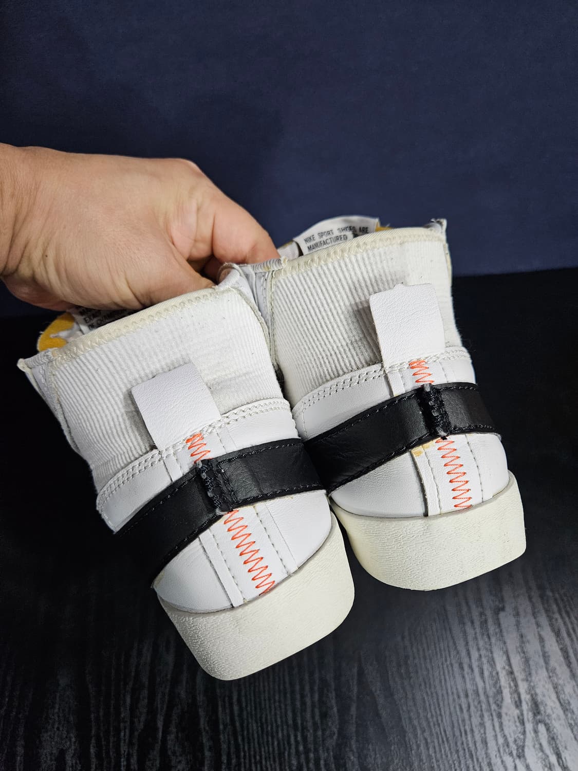 나이키 블레이저 미드 77 화이트 남성 260 하이탑 운동화  상품이미지8