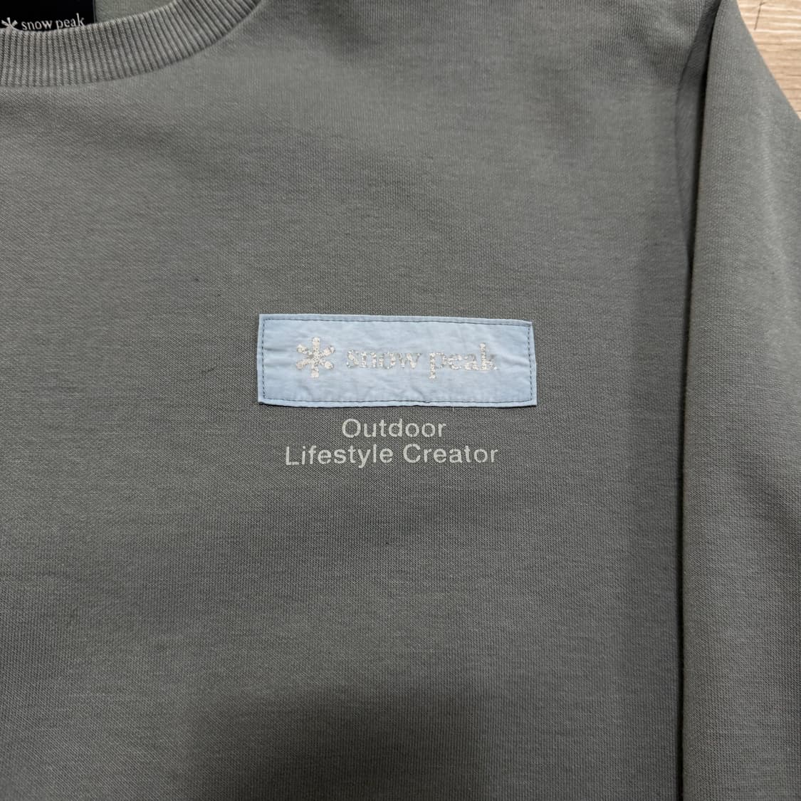 스노우피크 아웃도어 기모안감 맨투맨 상품이미지3
