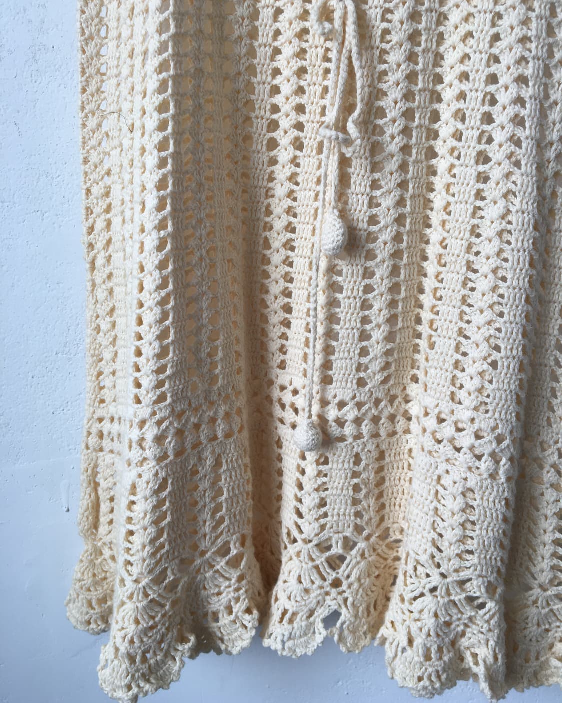 Pom pom crochet sleeveless 상품이미지4