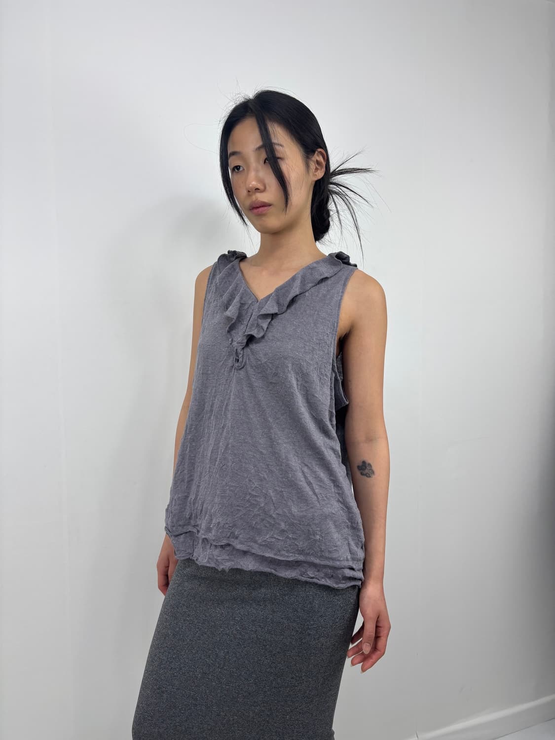 DUSTY PURPLE SLEEVELESS TOP 상품이미지2