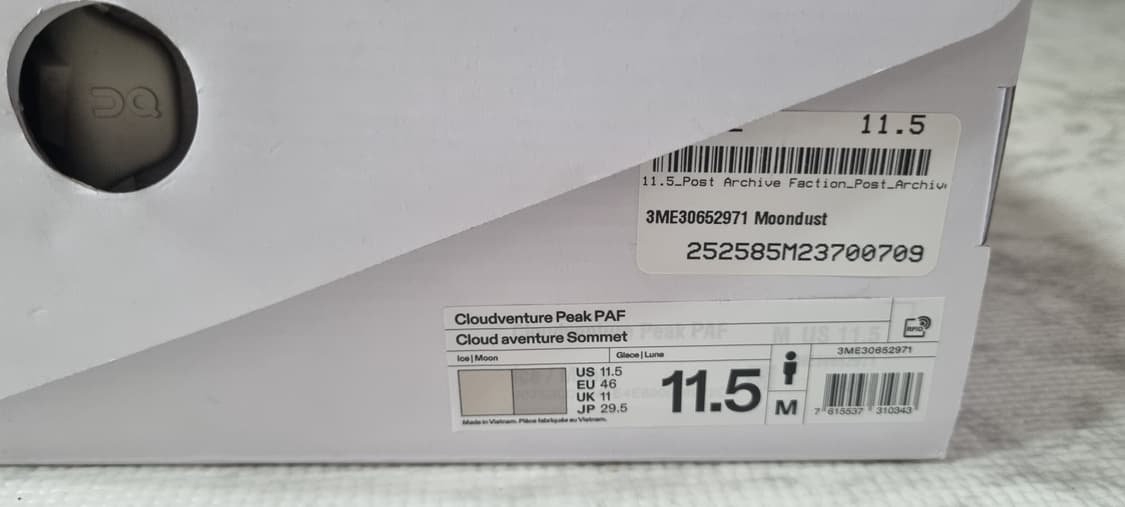 온 러닝 파프 paf 클라우드 벤쳐 피크 아이스 문 295 상품이미지9