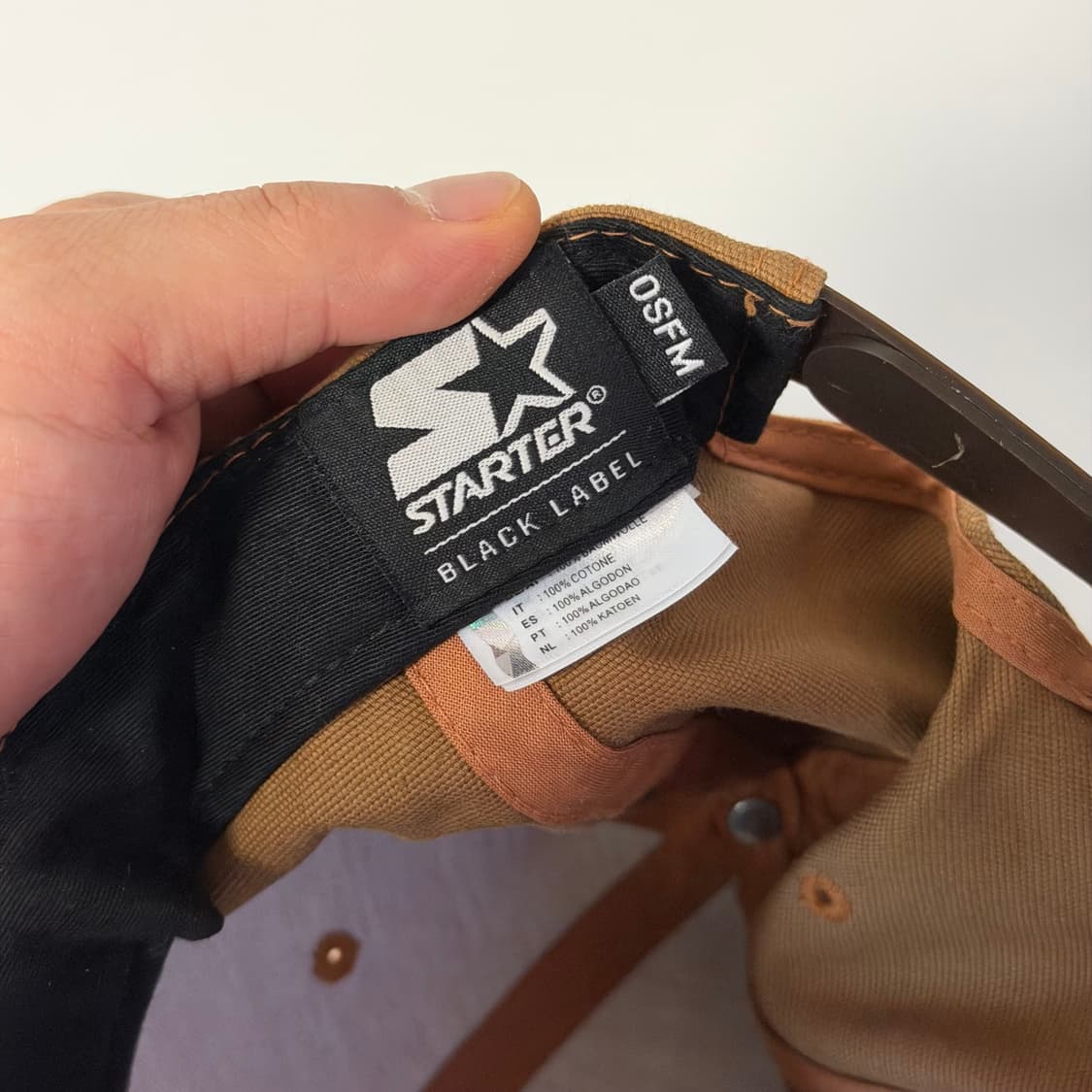 칼하트Wip x 스타터 스냅백 모자 상품이미지5