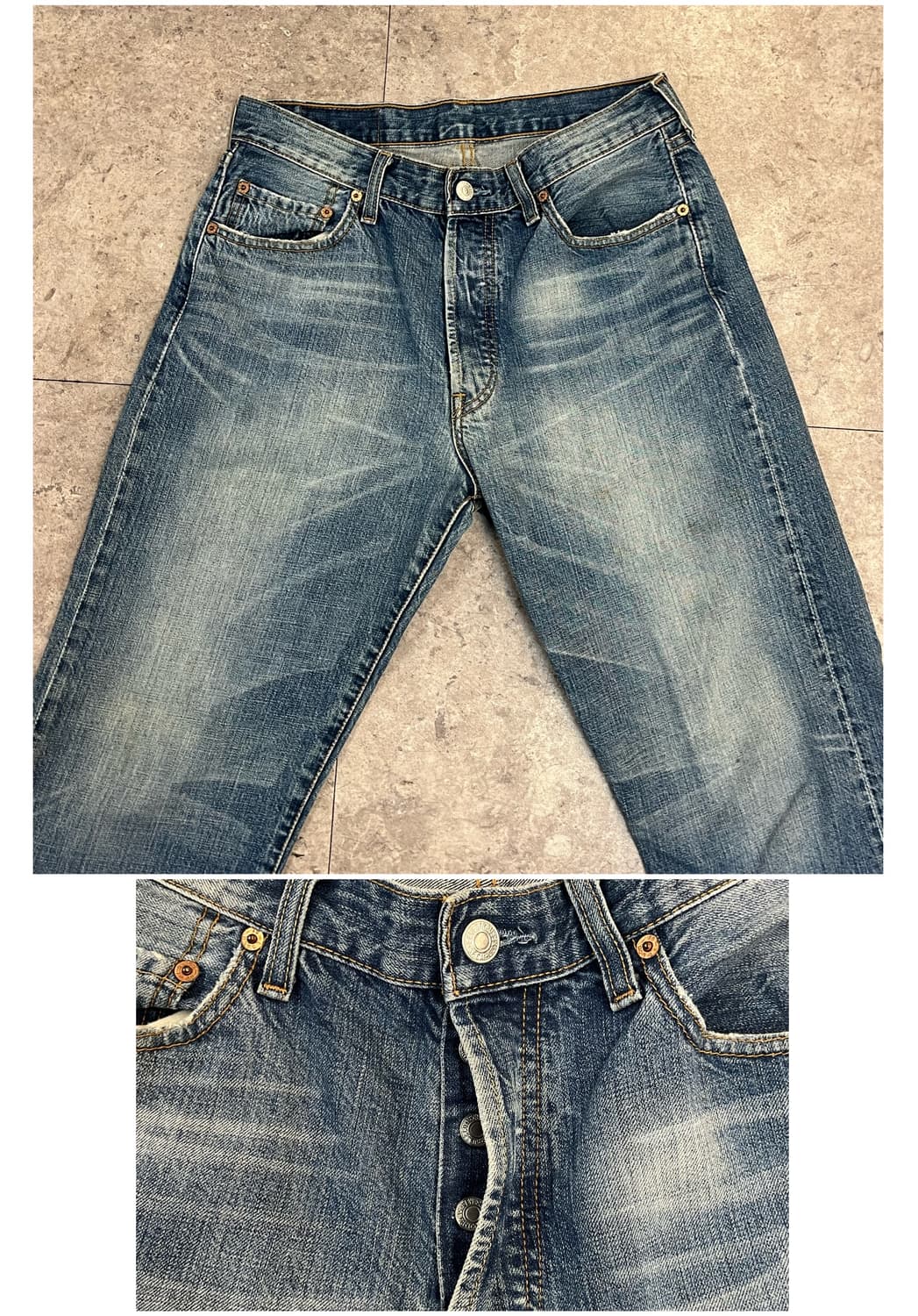 리바이스 501 데님 팬츠 W76 L86 #csz3772 상품이미지4