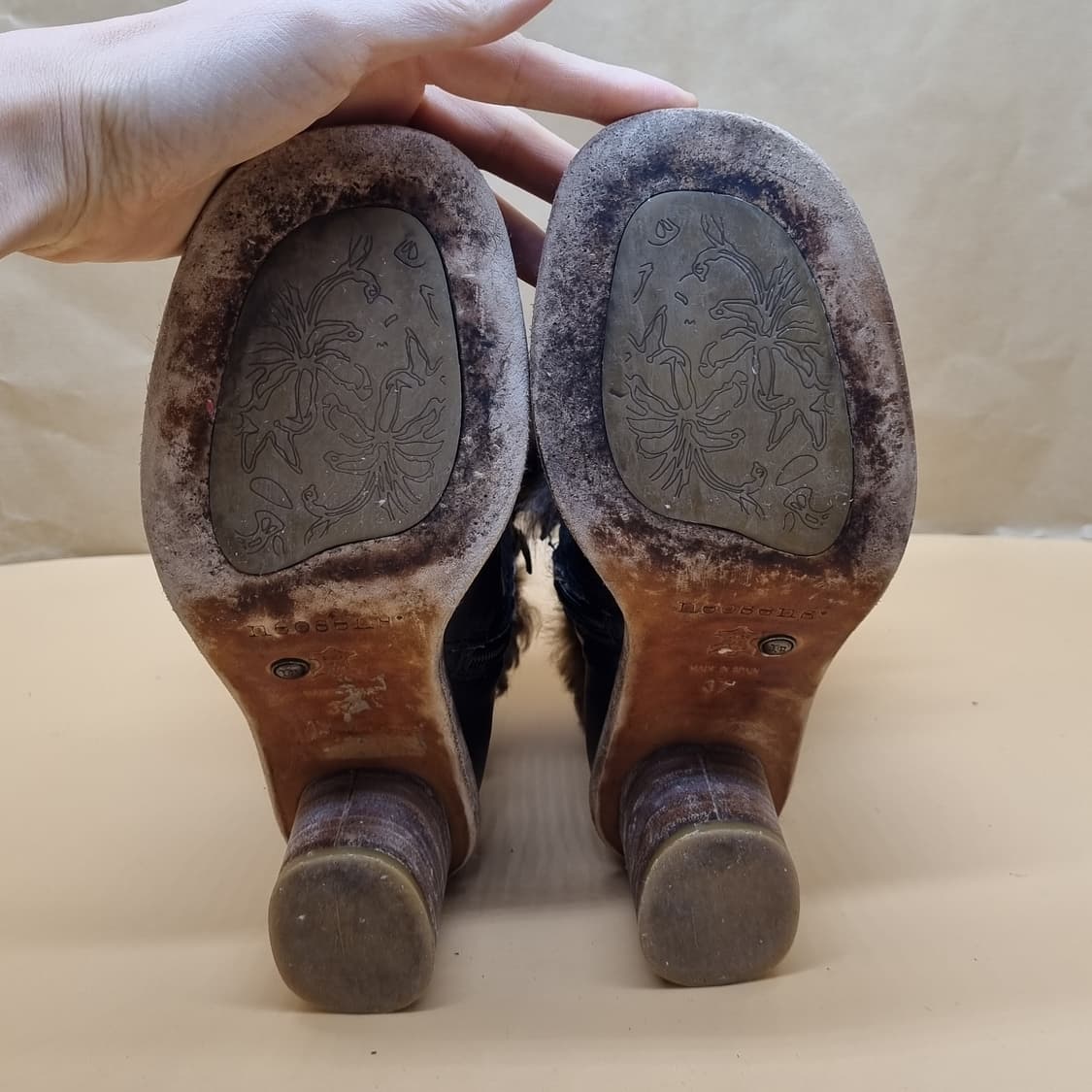 네오샌스 여성가죽털부츠 230 굽7 상품이미지3