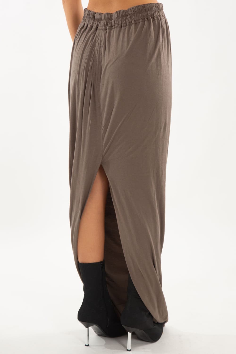 [S]릭오웬스 다크쉐도우 Pillar 스트링 스커트/브라운 상품이미지2