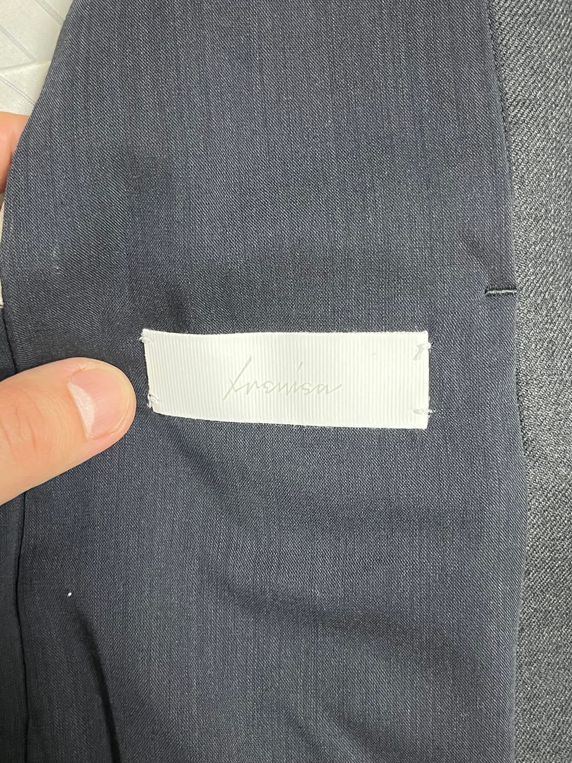 (4) irenisa 이네리사 2way 그레이 울 집업 상품이미지6