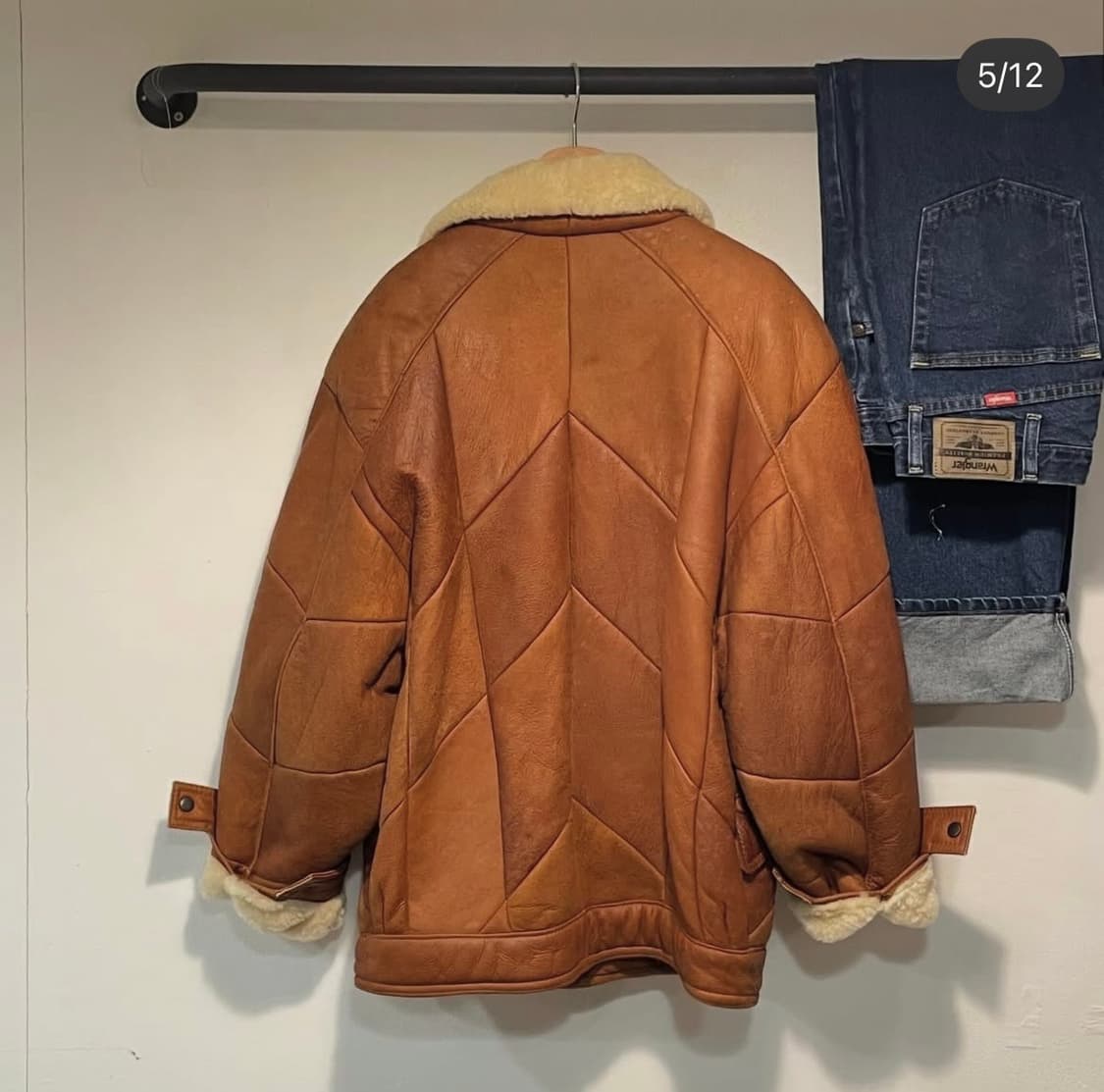 독일산 리얼양모무스탕 상품이미지5