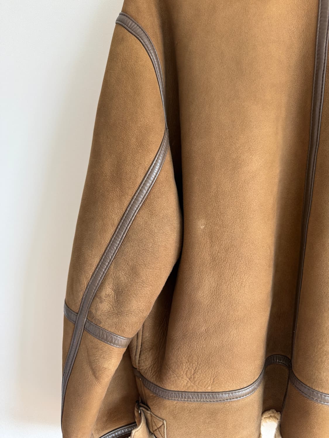 Mario Grande 리얼 레더 양털 무스탕 상품이미지7