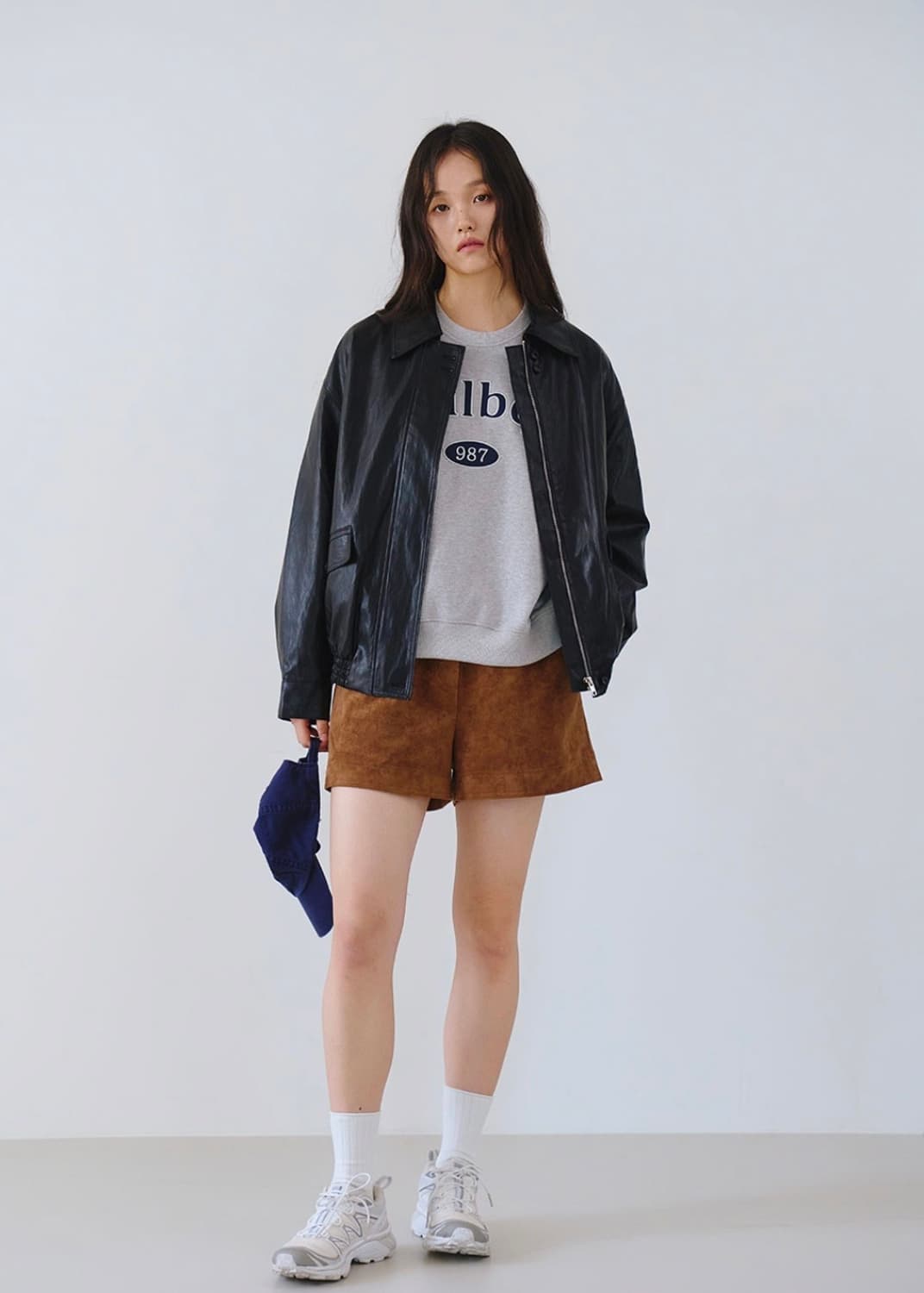 틸버 레더 블루종 상품이미지6