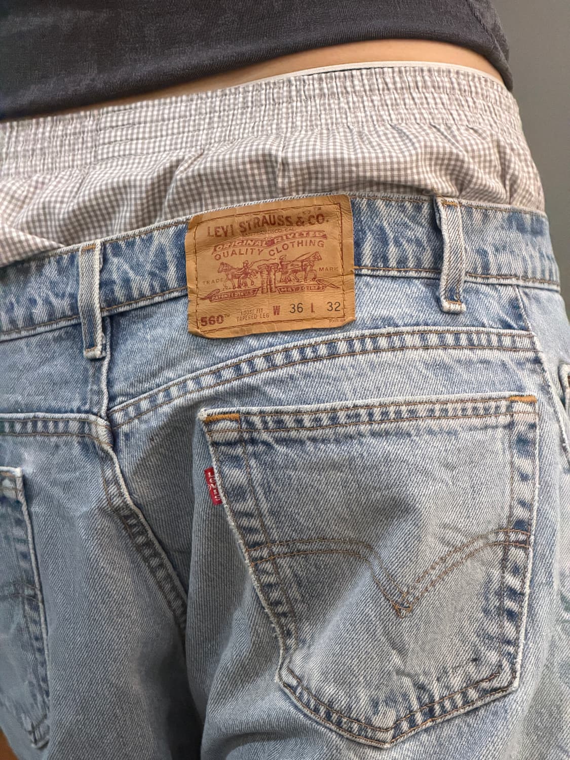 90‘s MADE IN USA 🇺🇸 리바이스 560 루즈핏 상품이미지6