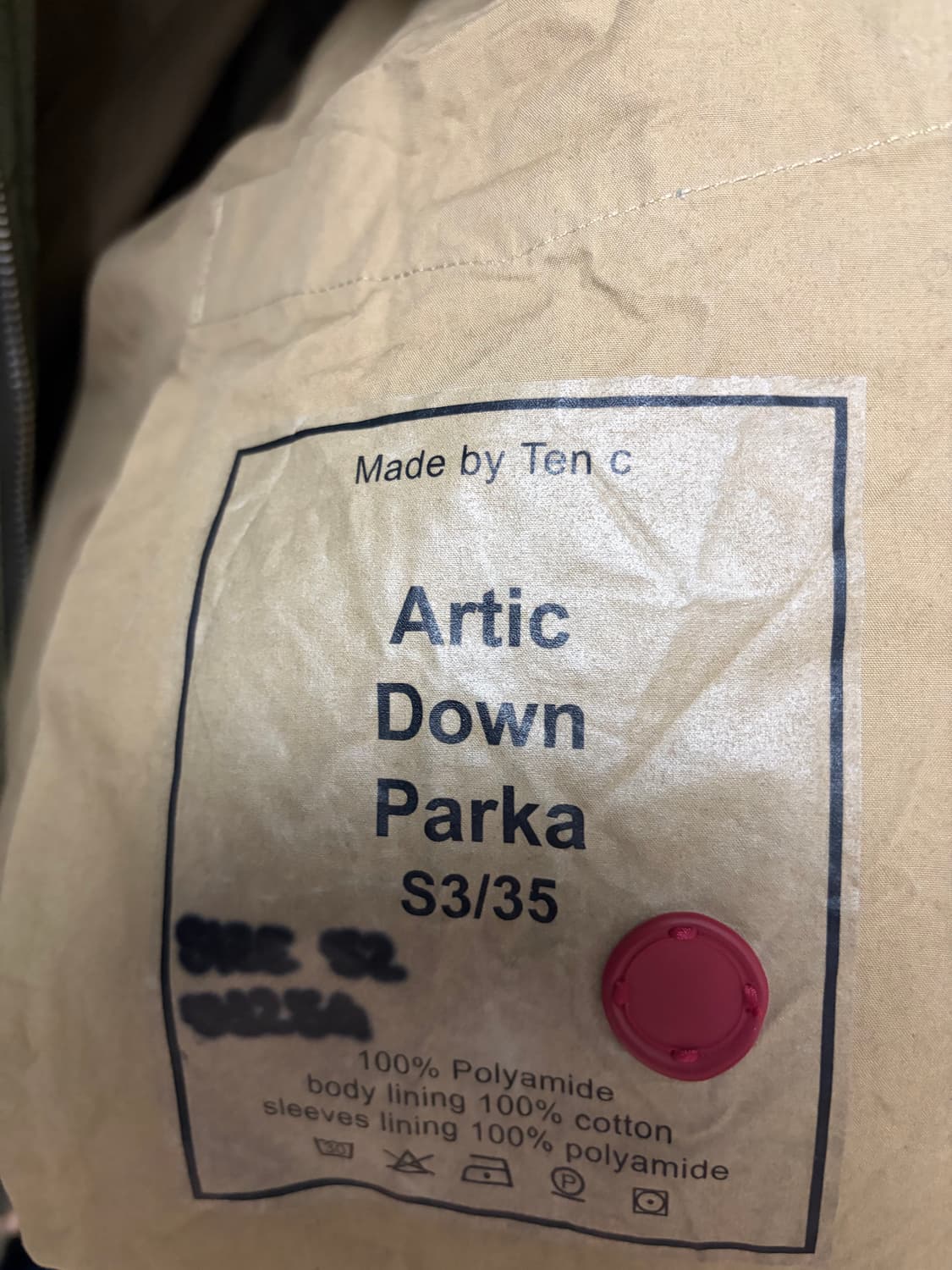 텐씨 아틱 52 컬티즘 한정 2way 카키 상품이미지3