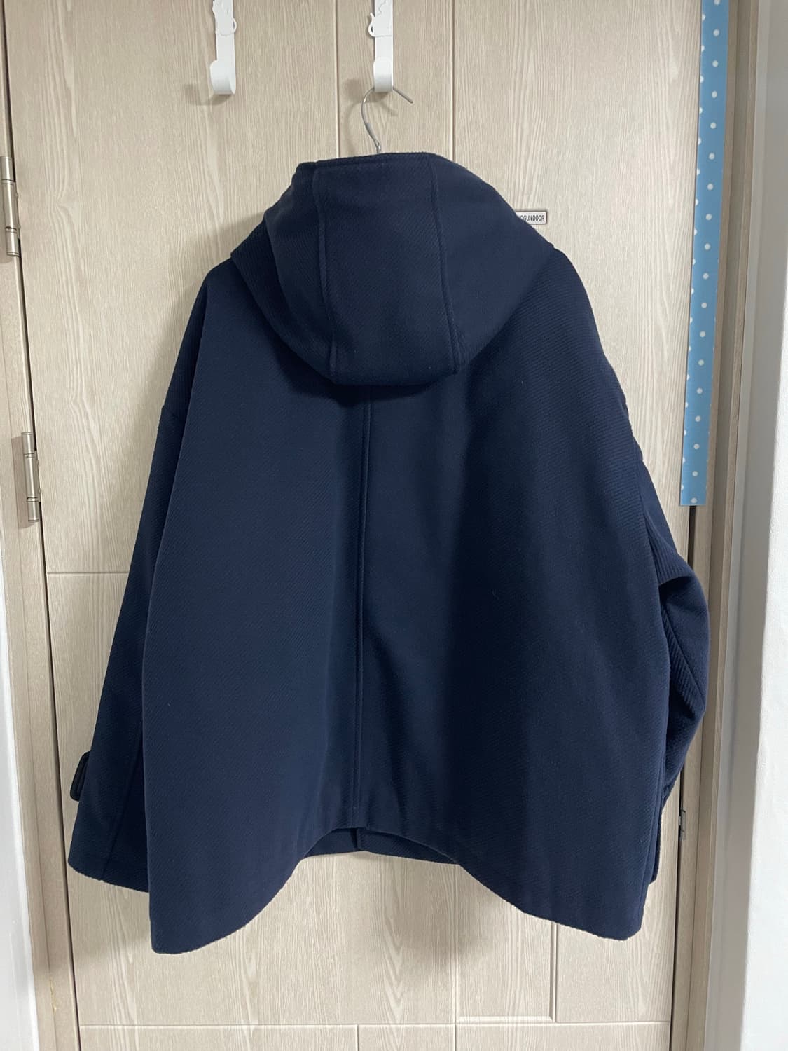 [F]후드 떡볶이 더플 숏코트 상품이미지2