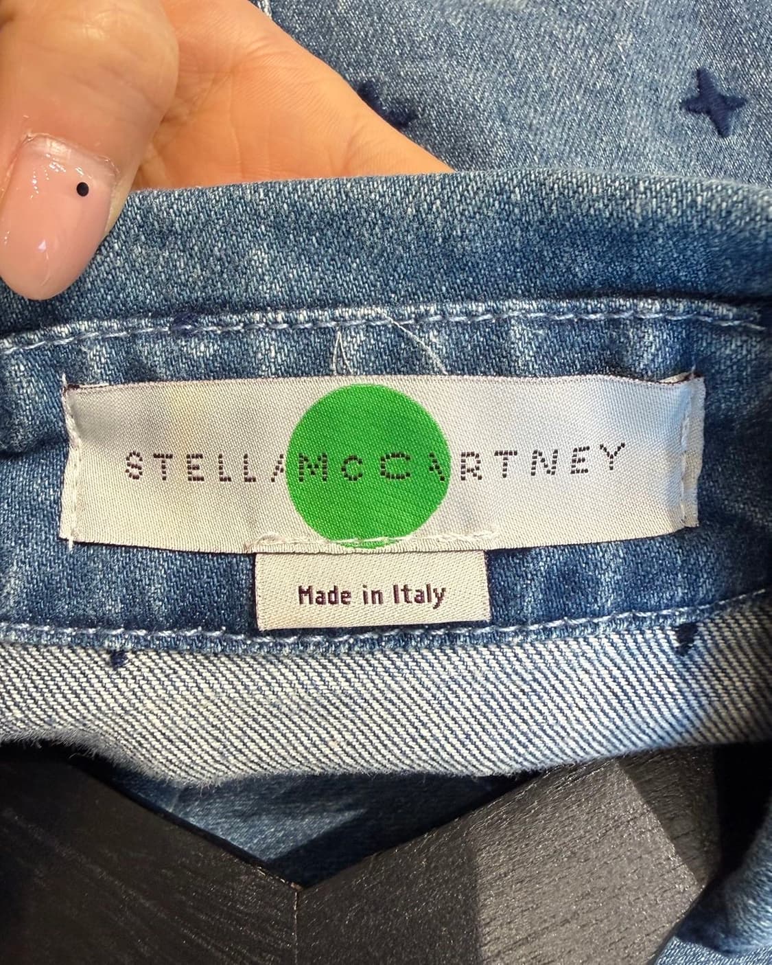 스텔라 매카트니 데님 패턴 자수 자켓  상품이미지8