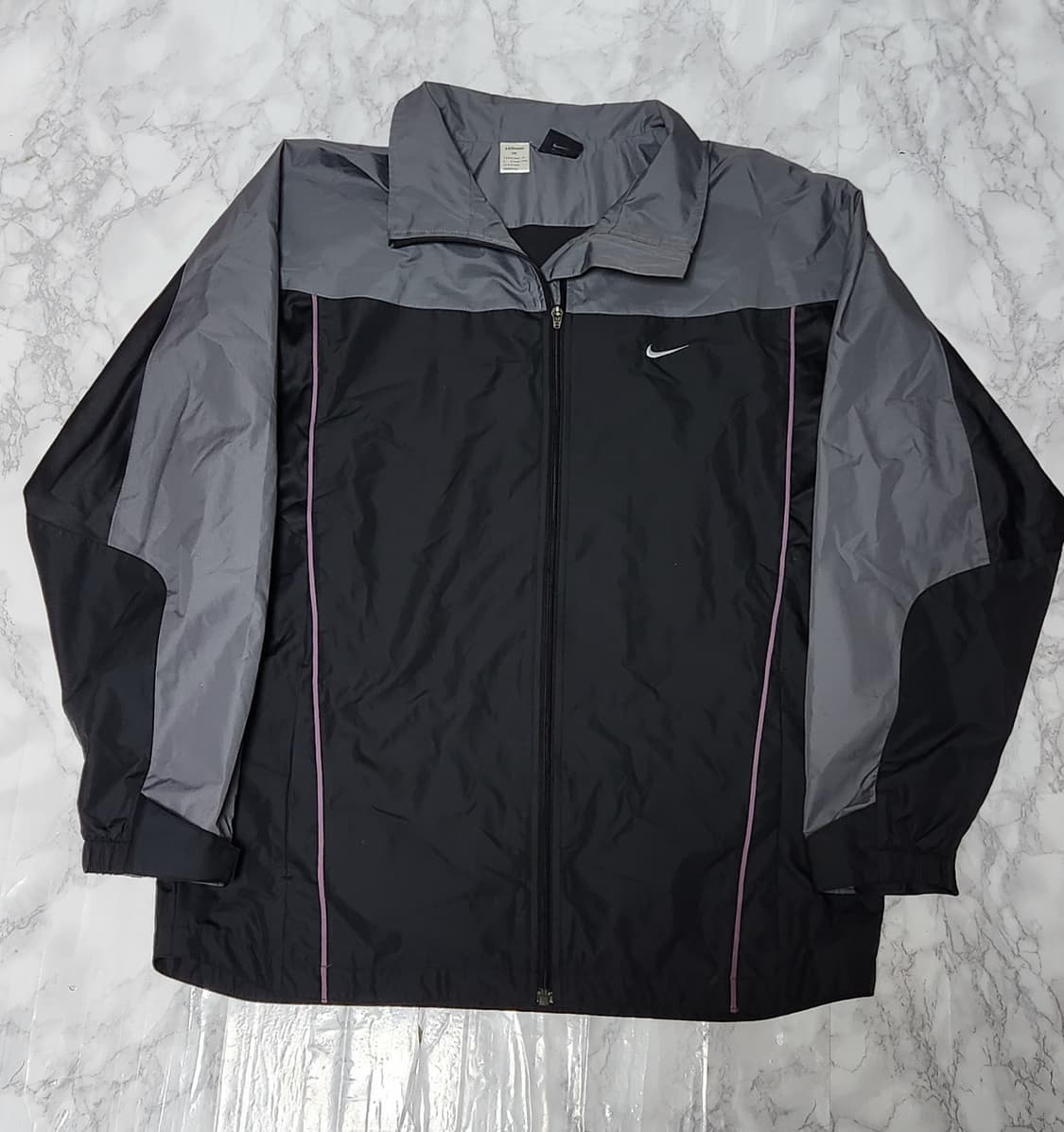 나이키 차콜 사이드라인 바람막이 자켓 상품이미지1