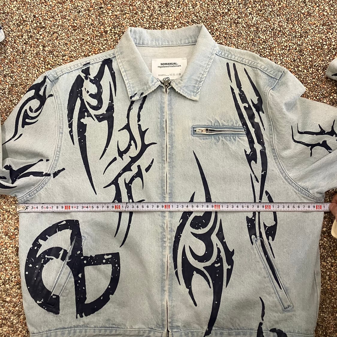 34 노매뉴얼 투웨이 데님 청자켓 상품이미지6