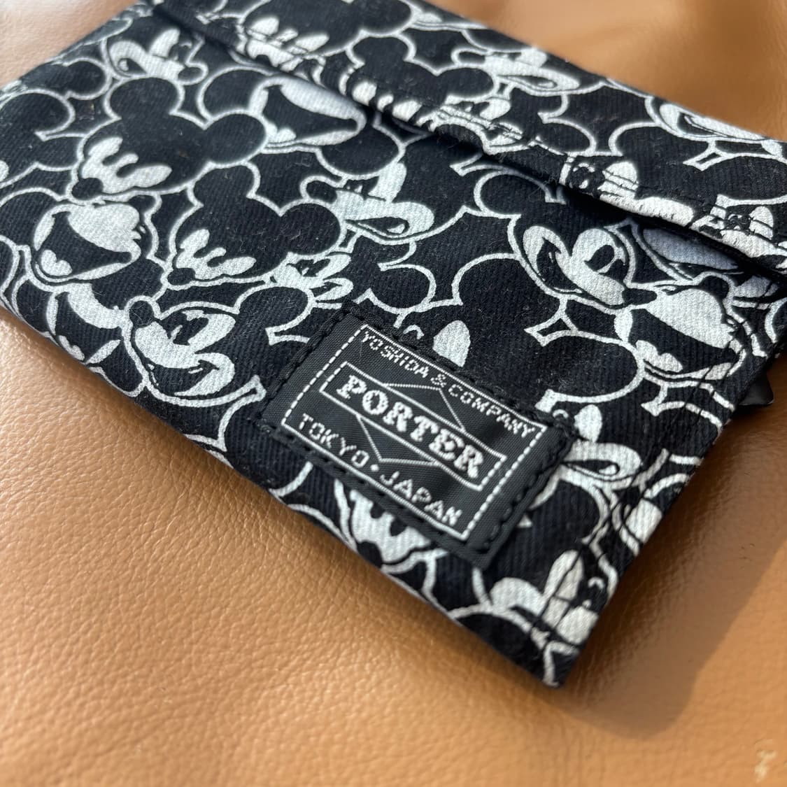 PORTER 포터 디즈니 폴딩 월렛 지갑 블랙 상품이미지2