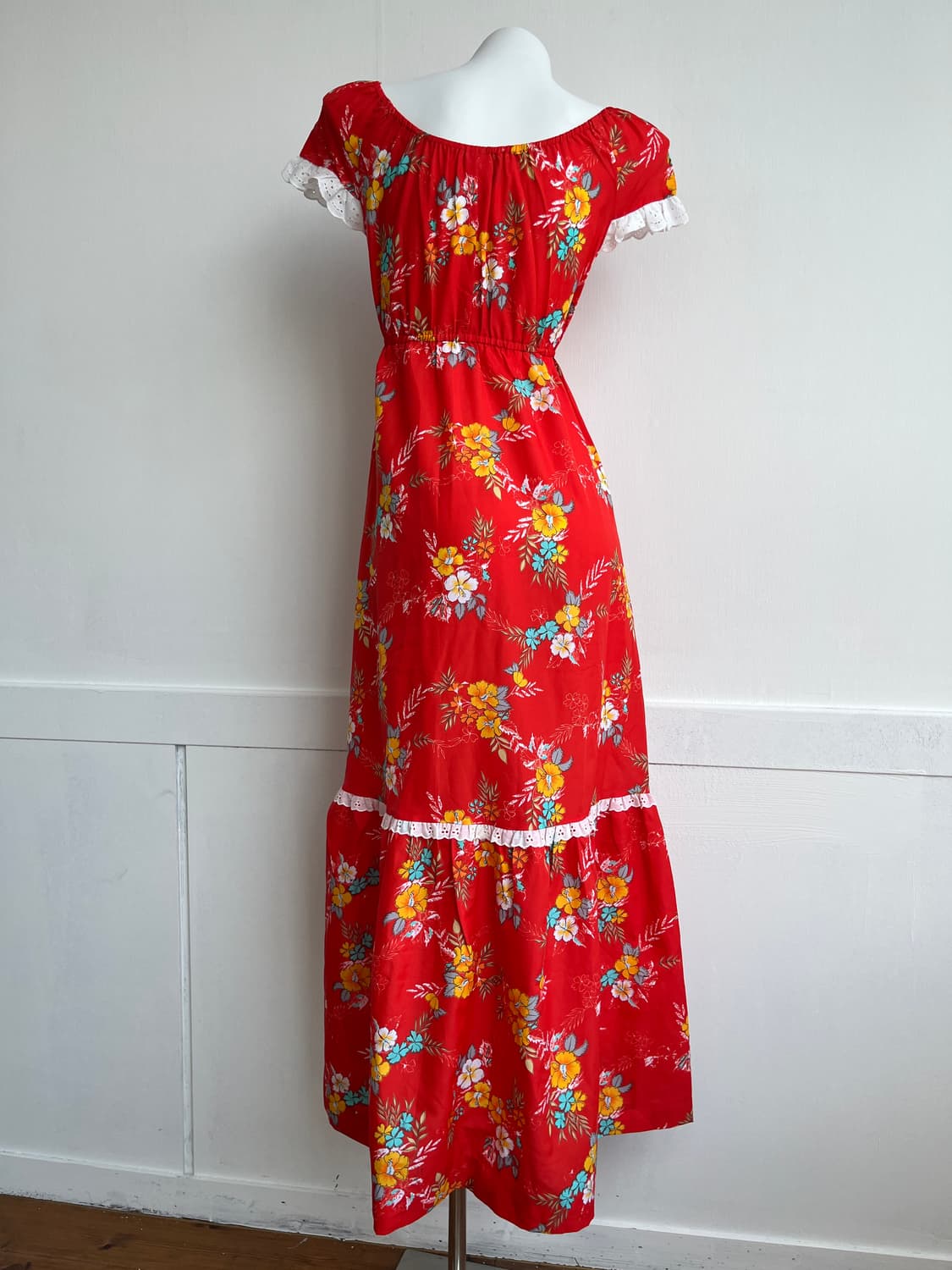 Mako Hawaii 트로피컬 플라워 맥시 원피스 상품이미지3