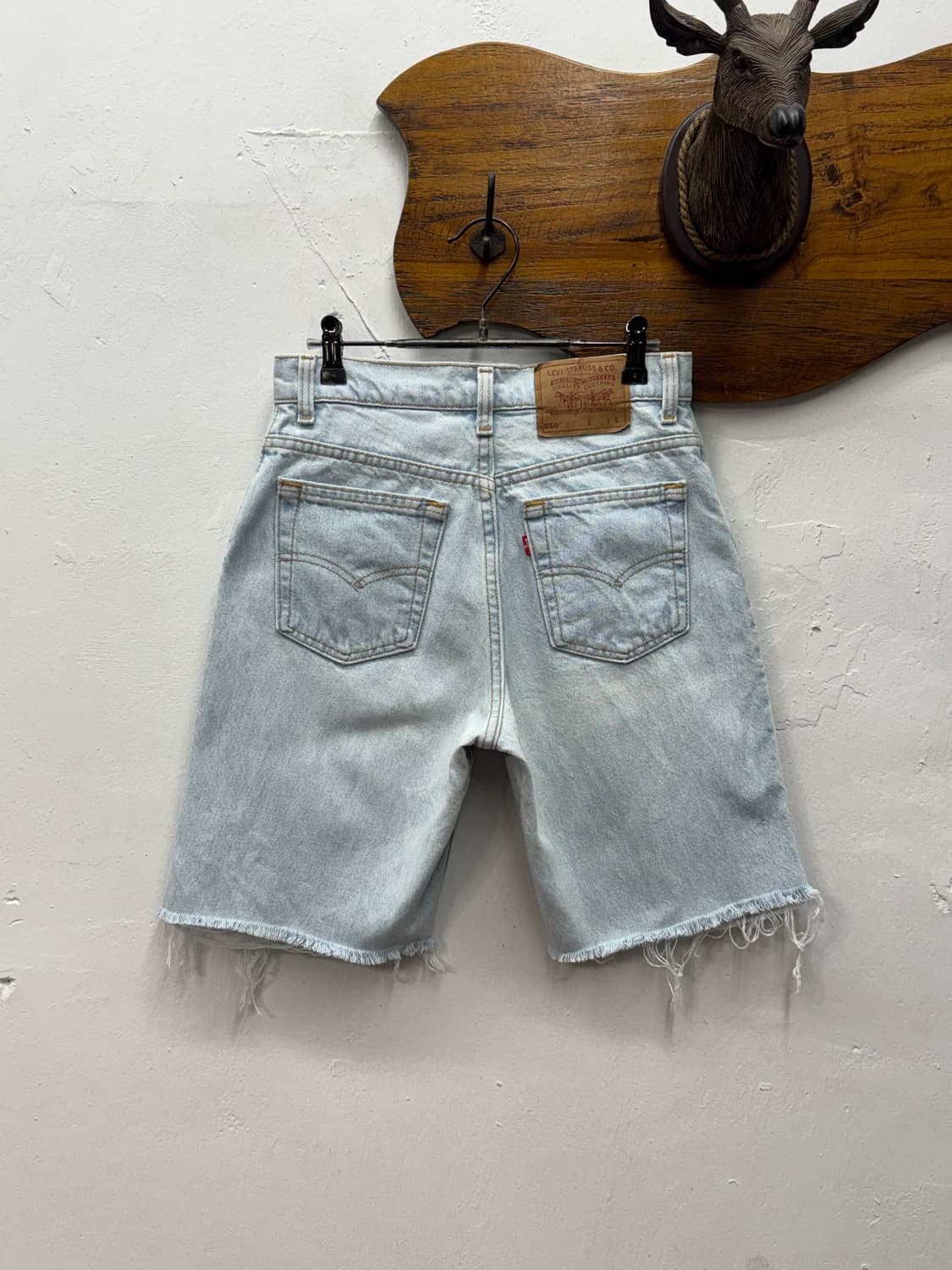 90s USA Levi's 550 Relaxed Denim Shorts 상품이미지1